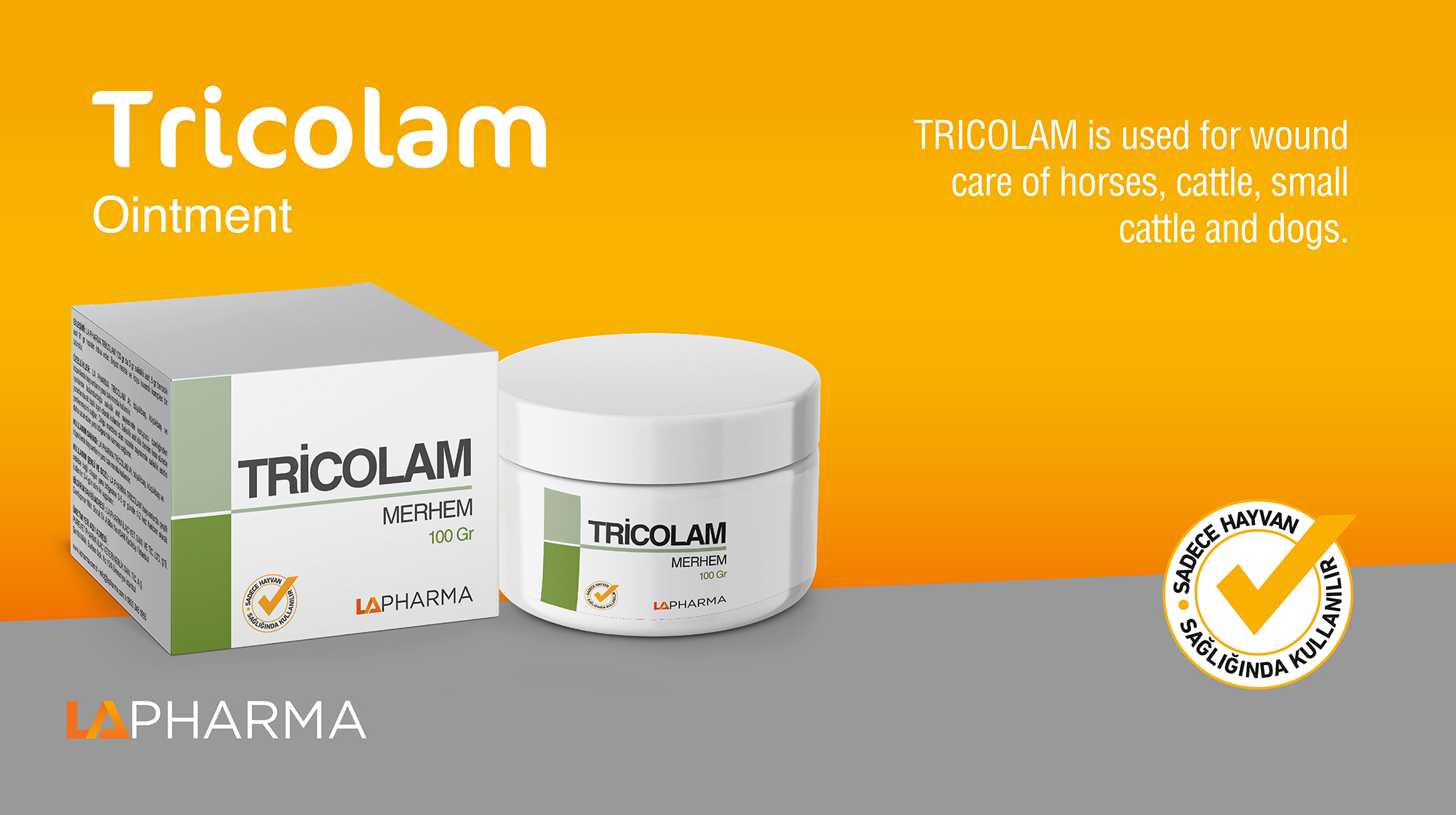 Tricolam Ointment 100 gr | Lapharma İlaç